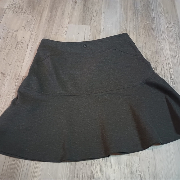 Prana Charcoal Flared Skirt - Picture 5 of 7